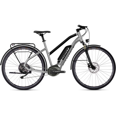 Bicicletta da Viaggio Elettrica GHOST HYBRIDE SQUARE TREKKING B2.8 TRAPEZ Grigio 2020 0